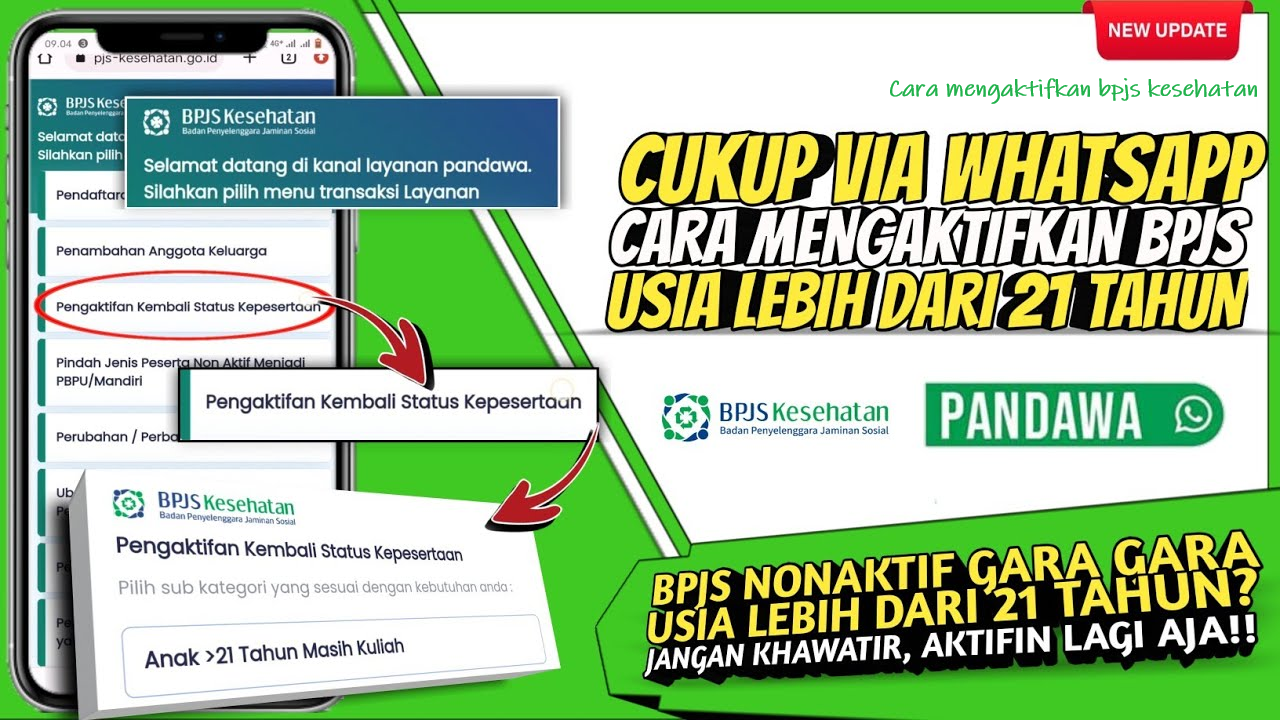cara mengaktifkan bpjs kesehatan