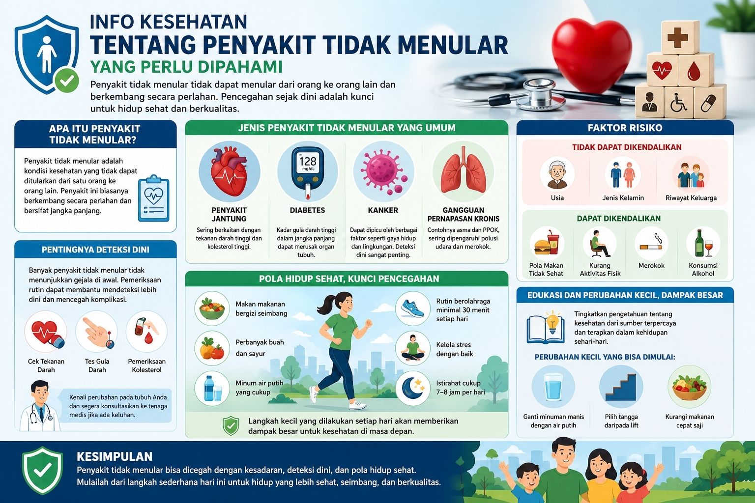 Info Kesehatan tentang Penyakit Tidak Menular yang Perlu Dipahami